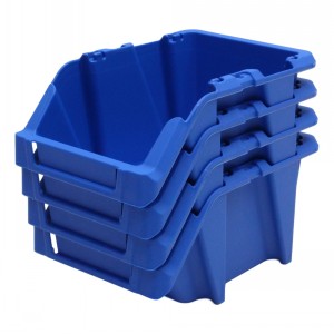 Stack & Nest Plastic Parts Bins Size B 20 Pack